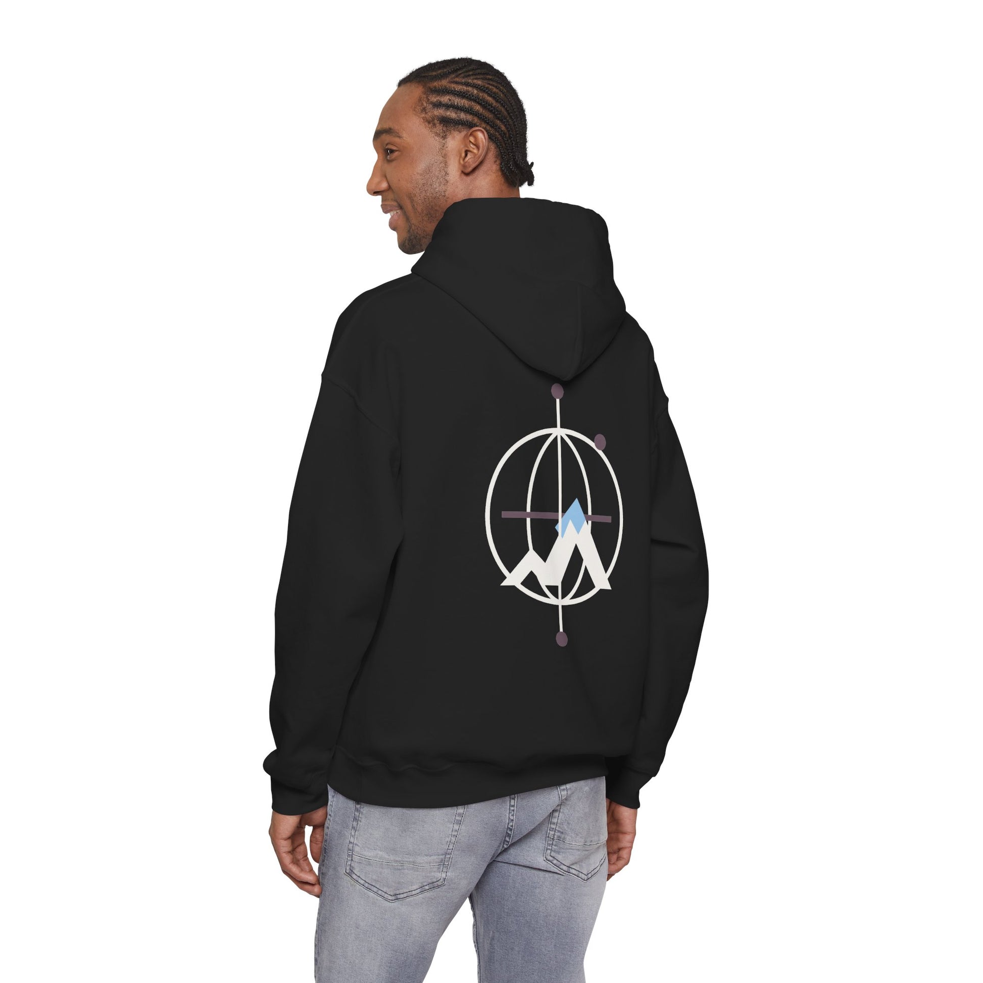 MOUNTURNIC Night Meridian Backprint Hoodie